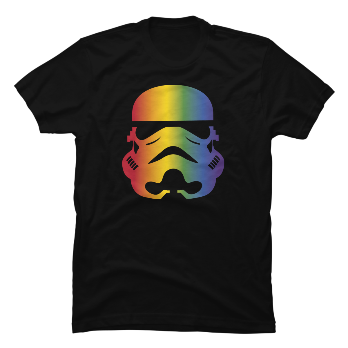 rainbow star wars shirt